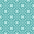 Turquiose seamless pattern