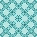 Turquiose seamless pattern