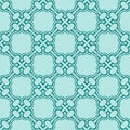 Turquiose seamless pattern