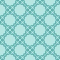 Turquiose seamless pattern