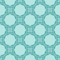 Turquiose seamless pattern