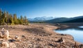 Turquise Lake Colorado Royalty Free Stock Photo