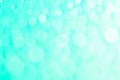 Turquoise abstract defocused background