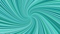 Turquoise abstract hypnotic swirl stripe background Royalty Free Stock Photo