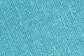 Turquoise backround - Linen Canvas - Stock Photo Royalty Free Stock Photo
