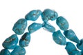 Turquoise beads Royalty Free Stock Photo