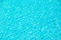 Turquoise blue ripped swimming pool water background summer concept Royalty Free Stock Photo