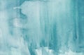 Turquoise blue watercolor background Royalty Free Stock Photo