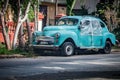 Classic Car on a Havana Street