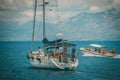 Travel around Greece yachts in Ionic Sea