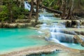 Erawan waterfall, Kanchanaburi, Thailand Royalty Free Stock Photo