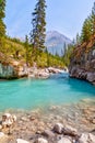 Marble Canyon at Kootenay near Banff, Canada Royalty Free Stock Photo