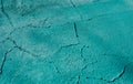 Turquoise Concrete wall
