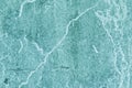 Turquoise cracked blank wall texture Royalty Free Stock Photo