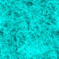 Turquoise, dirty surface of dry land. Turquoise seamless background with a mottled texture