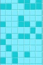 Turquoise distorted square tile texture background, abstract background