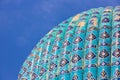 Dome of the Bibi Khanum mosque at Samarkand, Uzbekistan Royalty Free Stock Photo