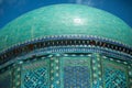 Turquoise dome of Kokand Palace