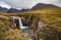 Turquoise Fairy Pools in Isle of Skye,Scotland