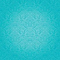 Turquoise floral holiday vintage background design trendy blue-to-green fashion wallpaper