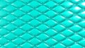 Turquoise geometric background with relief. 3d illustration, 3d rendering