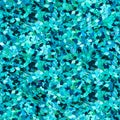 Turquoise, glitter, sparkle confetti texture. Christmas abstract background. Ideal seamless pattern. Royalty Free Stock Photo