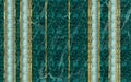 Turquoise and golden abstract marble for wall decoration artwork