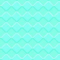 Turquoise green checkered square background