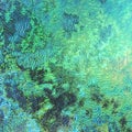 Turquoise Green Stained Glass Texture