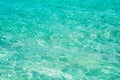 Turquoise ocean surface texture Royalty Free Stock Photo