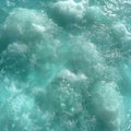 Turquoise Ocean Water Bubbles Texture Background Image Royalty Free Stock Photo