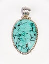 Turquoise pendant Royalty Free Stock Photo