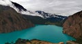 Turquoise Phoksundo lake in Nepal Royalty Free Stock Photo
