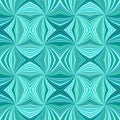 Turquoise psychedelic seamless striped spiral vortex pattern background Royalty Free Stock Photo