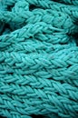 Turquoise rope Royalty Free Stock Photo