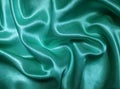 Turquoise satin