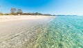 Turquoise sea in Piscina Rei beach Royalty Free Stock Photo