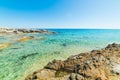 Turquoise sea in Scoglio di Peppino beach