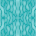 Turquoise seamless texture. Aquamarine abstraction with blurred, symmetrical, mirror patterns. Liquid texture on a blue background