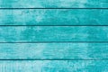 Turquoise shabby painted plank wall for background