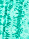 Turquoise Shibori Texture. Broken Striped Print.