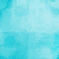 Turquoise spotted halftone background