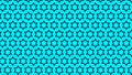 Turquoise Stars Pattern Vector Graphic