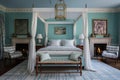 Turquoise Tranquility: Stylish Bedroom Retreat