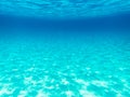 Turquoise underwater in mediterranean sea on Sardegna island, Italy