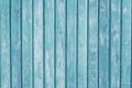 Turquoise Vertical Wooden Planks. Blue, Light Green Painted Wood Background. Vintage Pattern For Decorative Design.  Old Table. Gr