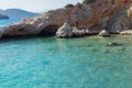 Turquoise water bay cove coast island Mediterranean Greece Crete