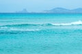 Turquoise water. Illetes beach in Formentera Royalty Free Stock Photo