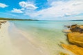 Turquoise water in Puntaldia beach