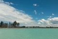 Turquoise water of Waimakariri River